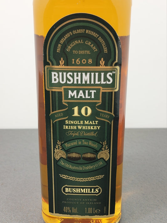 Whisky Bushmills 10 years 400° Aniversario Irish Single Malt 1 Litro 40%