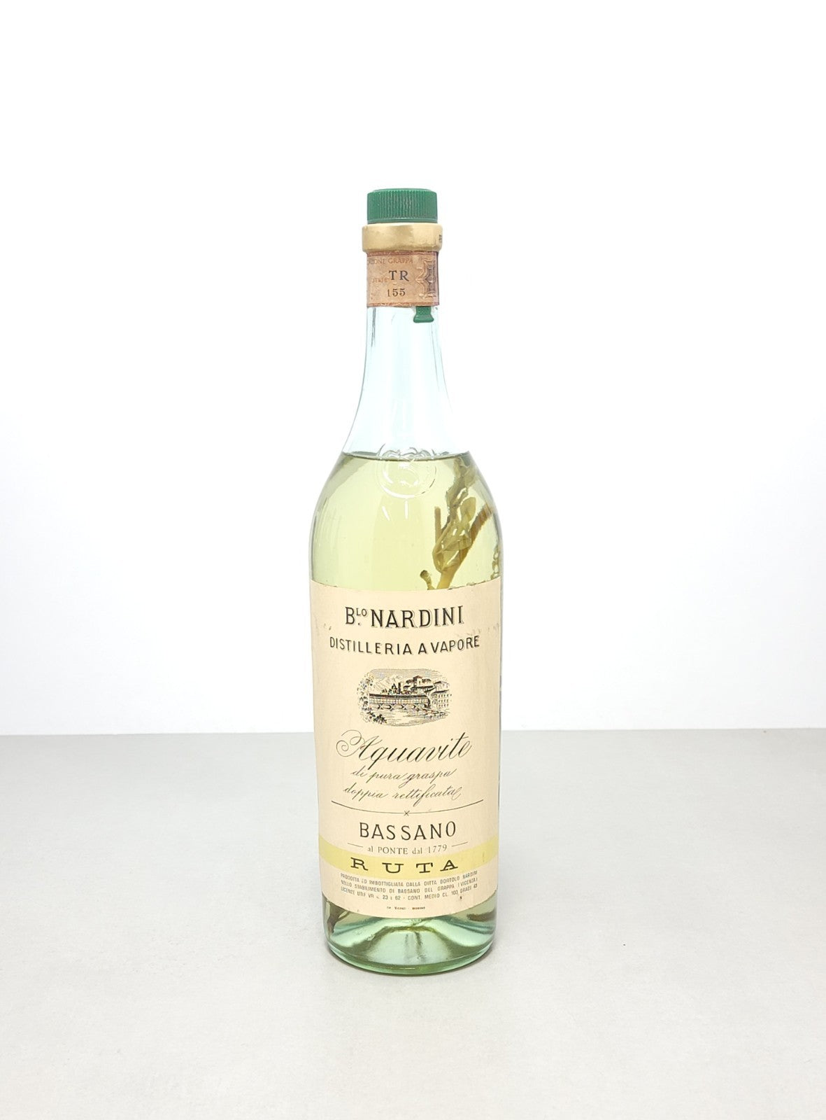 Grappa Bortolo Nardini 1979s Ruta Bassano bott. 1 litro 43%