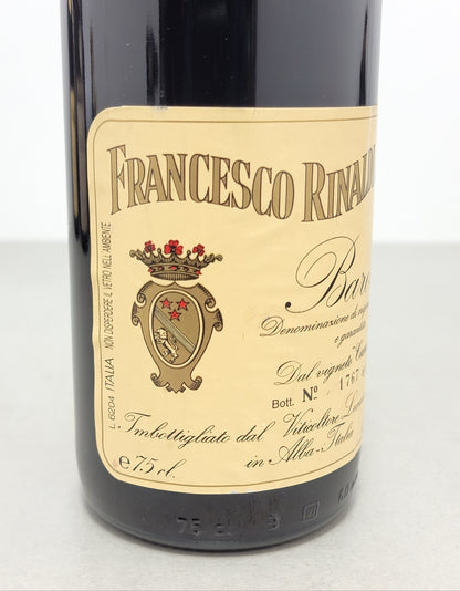 Barolo Francesco Rinaldi 1991 Vigneto Cannubbio bott.75 cl 13.5%