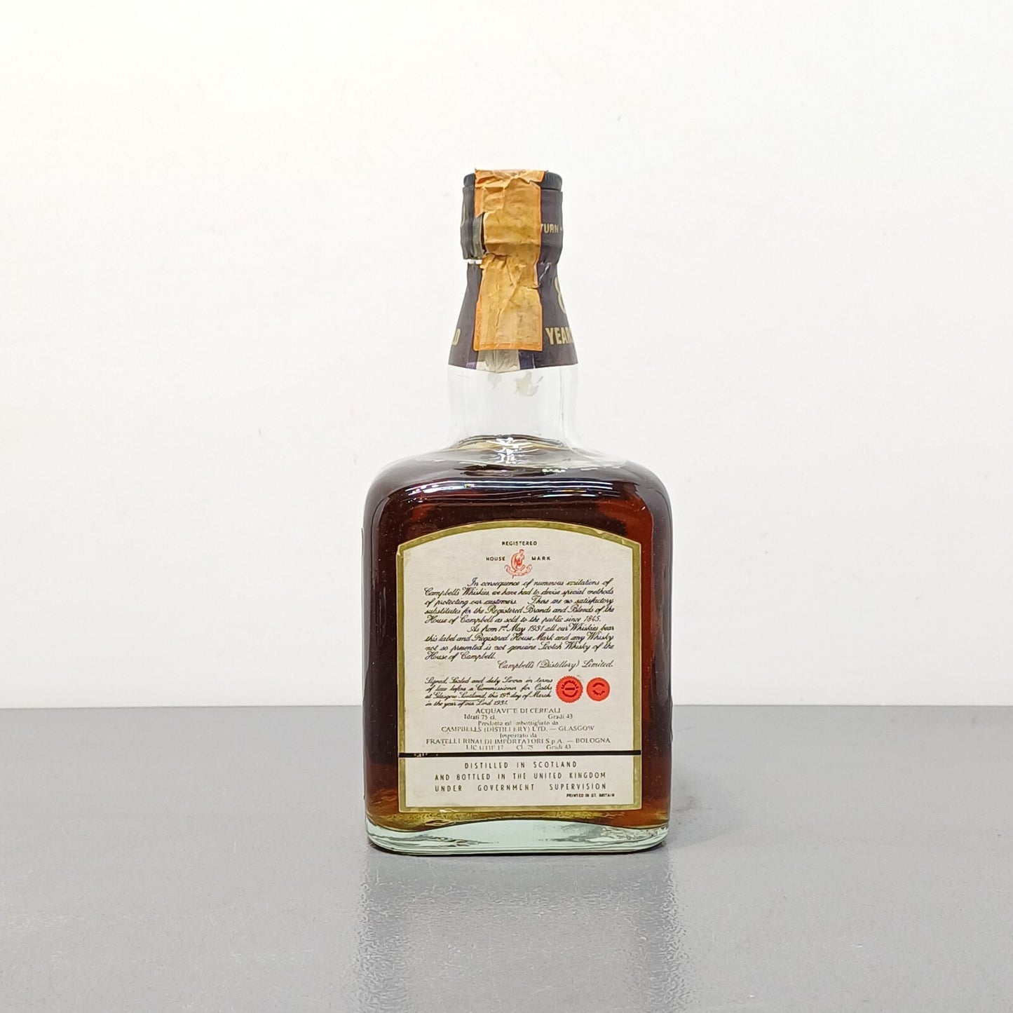 Aberlour Glenlivet 8 Years Old Single Malt Scotch Whisky 1970s bott. 75 cl 43%