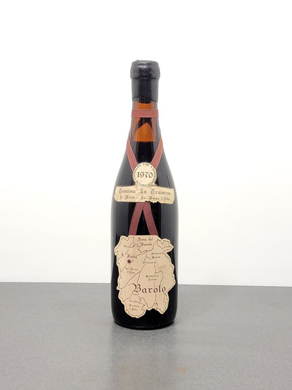 Barolo Cascina la Traversa 1970 La Morra bott.72 cl 13.5%