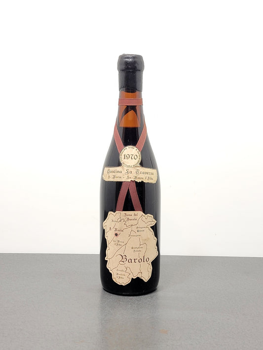 Barolo Cascina la Traversa 1970 La Morra bott.72 cl 13.5%