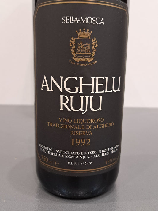 Anghelu Ruju 1992 Vino Liquoroso Riserva Sella & Mosca bott. 75 cl