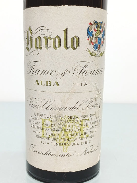 Barolo Franco Fiorina 1964 Alba bott.75 cl 13,5%