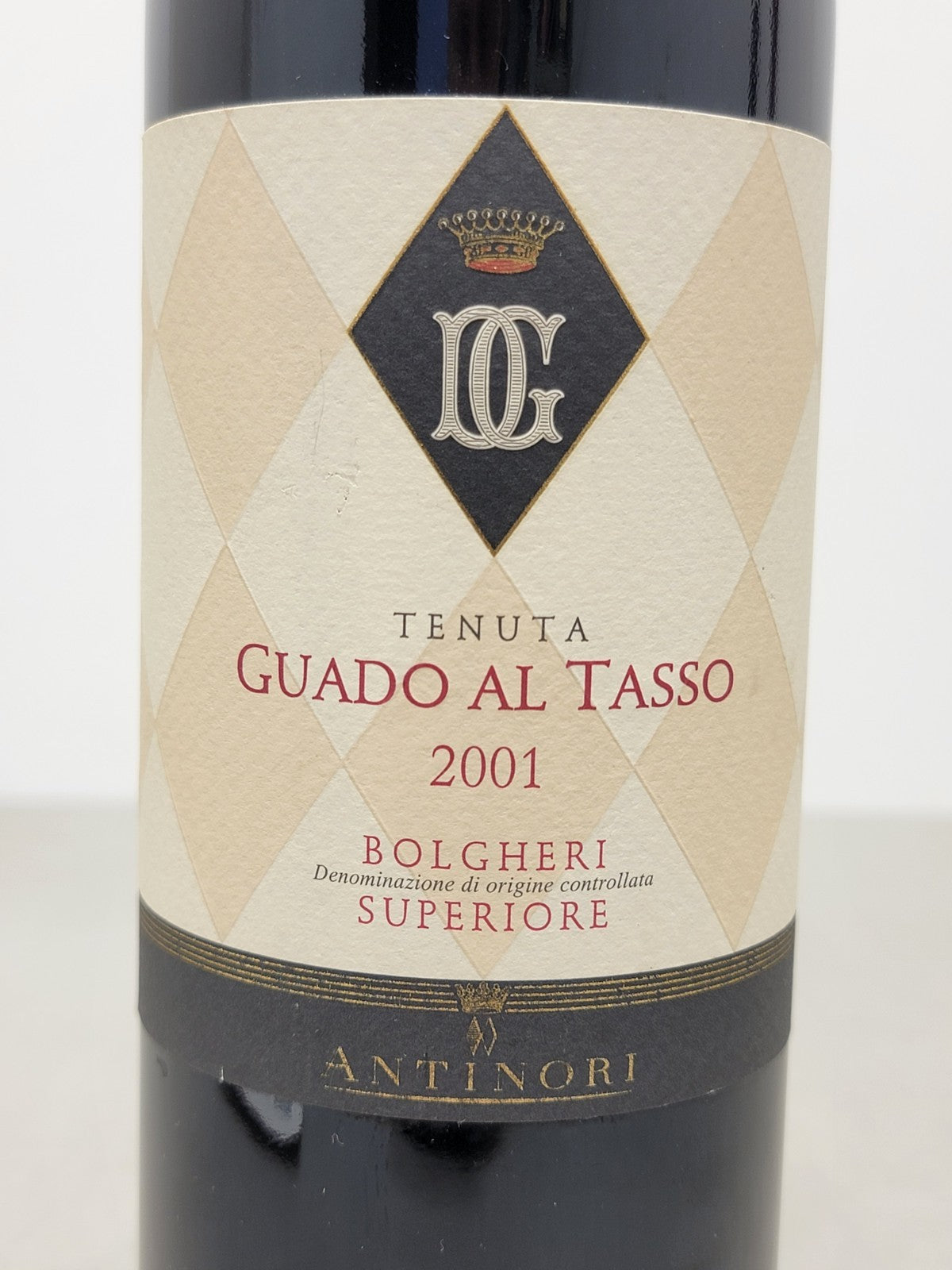Guado al Tasso Antinori 2001 Bolgheri Superiore bott. 75 cl 14%