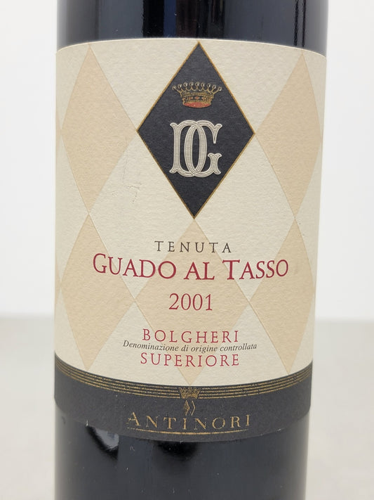 Guado al Tasso Antinori 2001 Bolgheri Superiore bott. 75 cl 14%