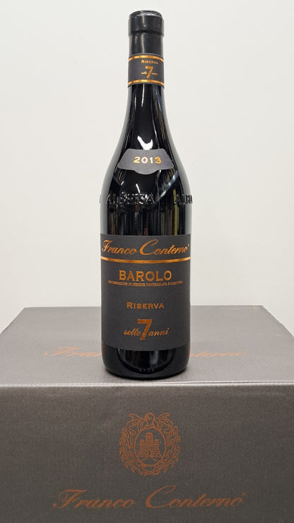 Barolo Franco Conterno 2013 Riserva 7 Anni 6 bottiglie 75 cl 14,5%