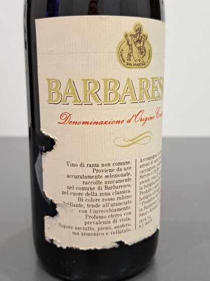 Barbaresco Produttori Di Barbaresco 1979 cl 75 Bott. X Azienda San Martino