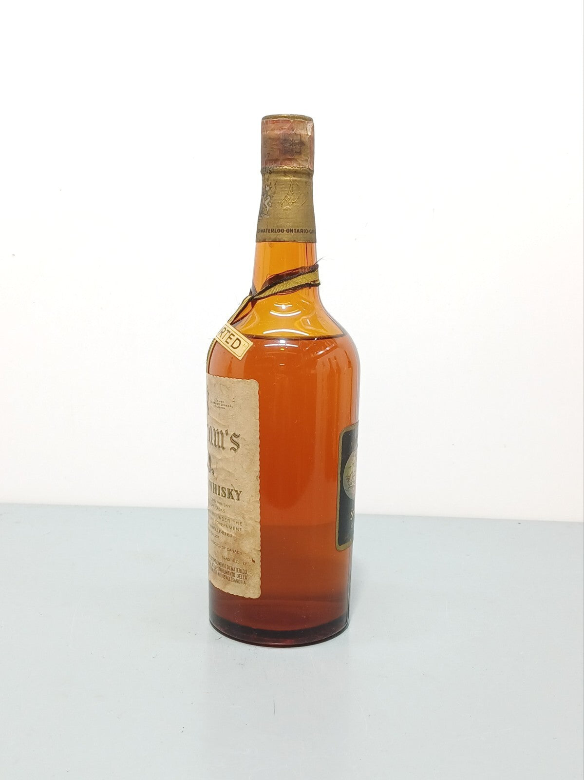 Whisky Seagram's V.O Canadian Club 1950s bott.75 cl 43%