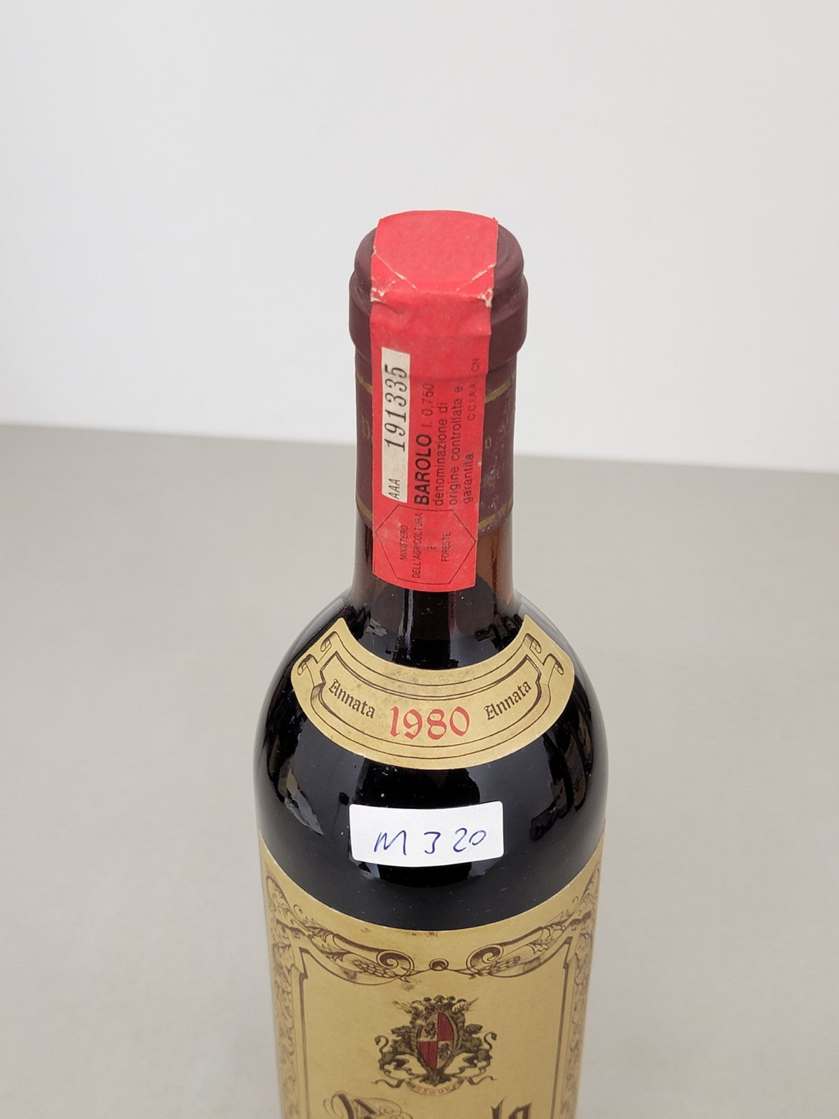 Barolo Paolo Scanavino 1980 Castiglione Falletto bott.75 cl 13,5%