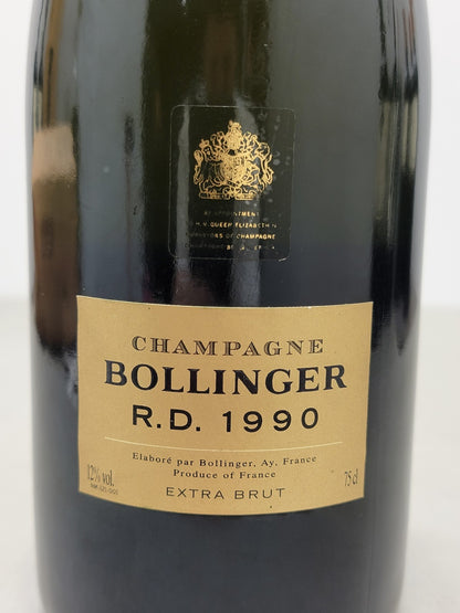 Champagne Bollinger R.D 1990 Extra Brut bott75 cl 12%