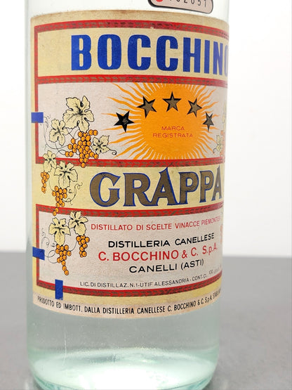 Grappa Di Bocchino Canelli 1960s bott. 1 Litro 45%