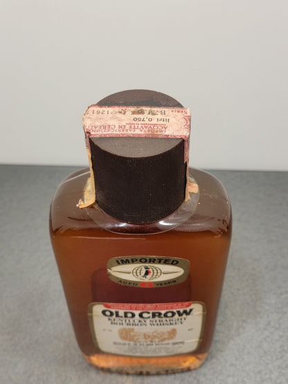 Whisky Old Crow 6 Years Kentucky Straight Bourbon 1970s bott. 75 cl 40%