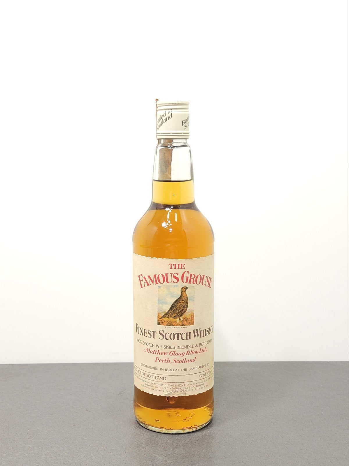Whisky Famous Grouse 1970s Finest Scotch Whisky bott.75 cl 43%