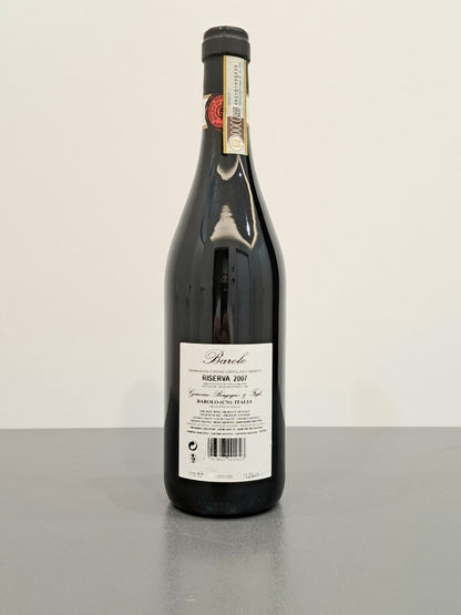 Barolo Riserva 2007 Giacomo Borgogno & Figli bott.75 cl