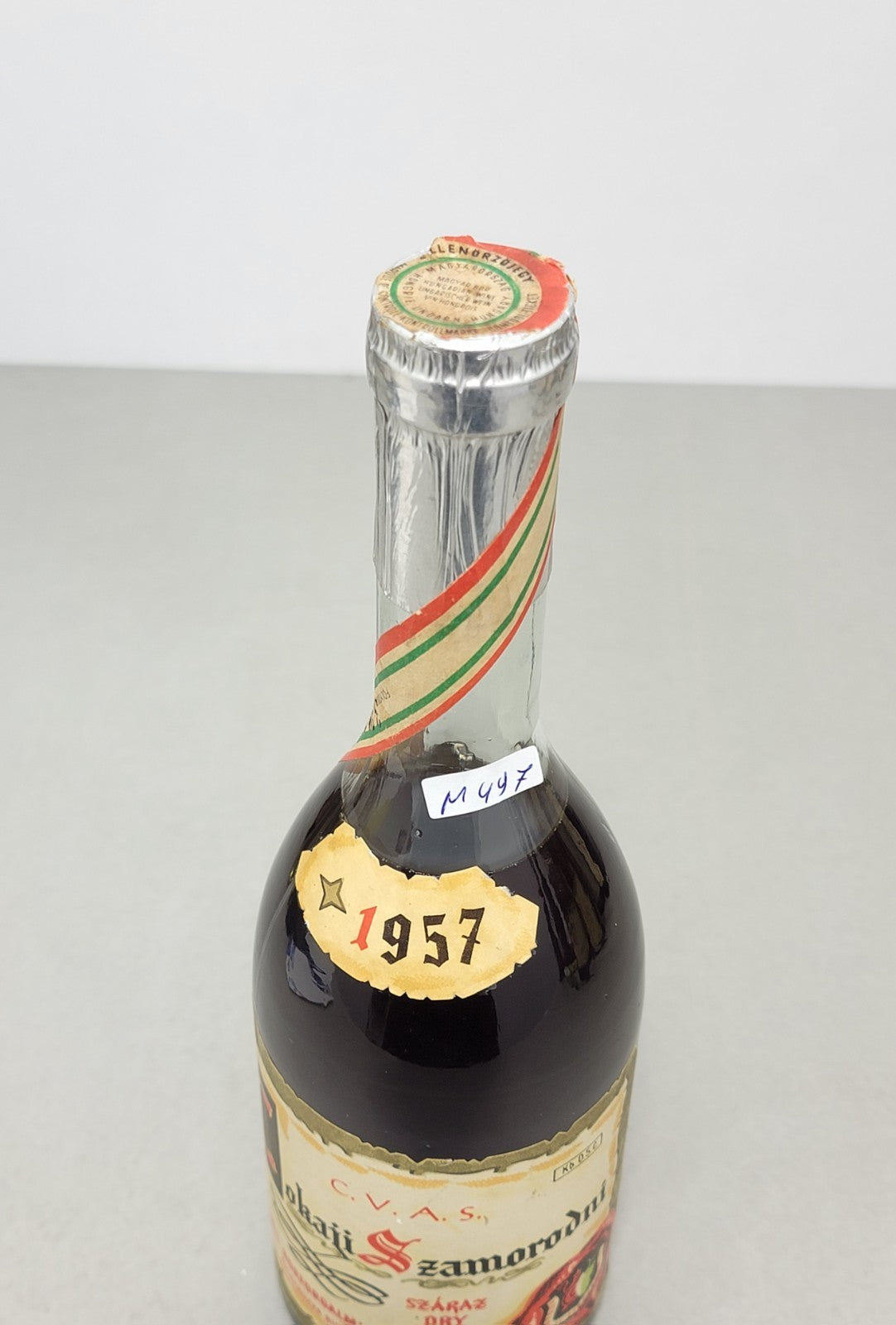 Tokaji Szamorodni 1957 Budapest Borfolgalmi,V. Budafok bott. 50 cl 13 %