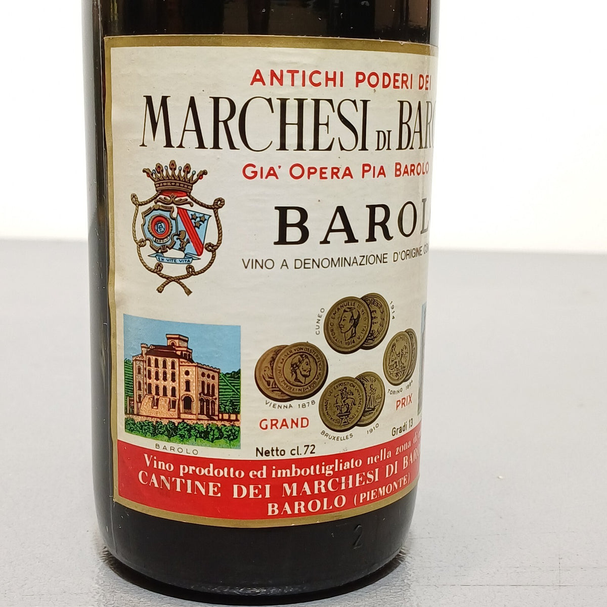 Barolo 1968 Marchesi di Barolo bott. 72 cl 13%