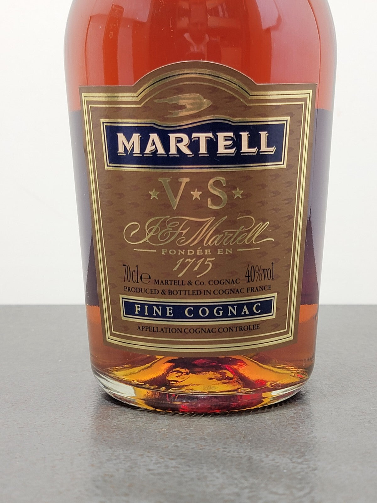 Cognac Martell V.S 1980s Fine Cognac bott.70 cl 40%
