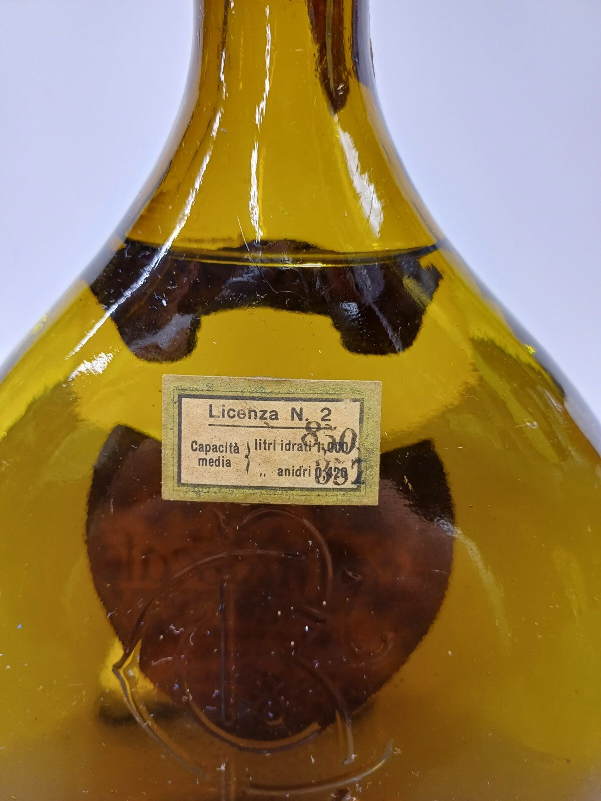 Grappa Bocchino Canelli 1920s Gran Moscato Acquavite Stravecchia bott. 100 cl