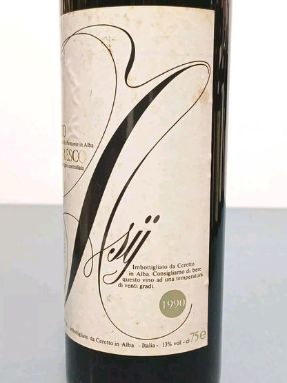 Barbaresco 1990 Ceretto Asij bott..75 cl