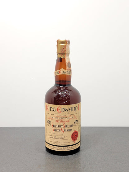 Whisky King Edward 1960s Clan Munro Specially Selected Scotch Whisky 75 cl 43%