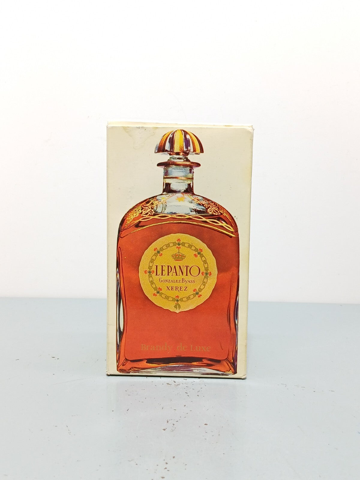 Brandy Lepanto Gonzalez Byass Xerez anni 60-70 bott. 75 cl