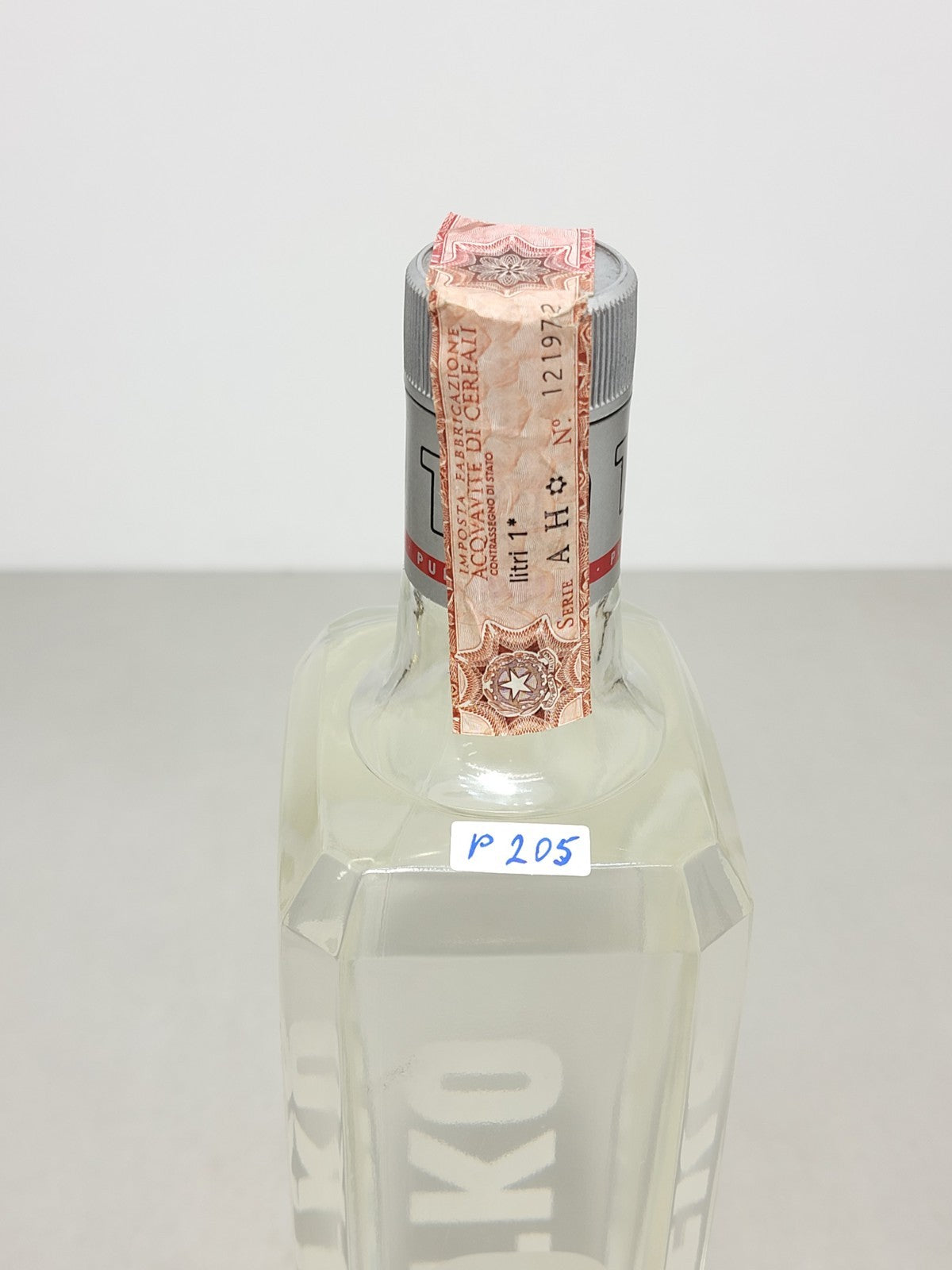 Whisky TKO White Pure 1980s bott. 1 litro 45%