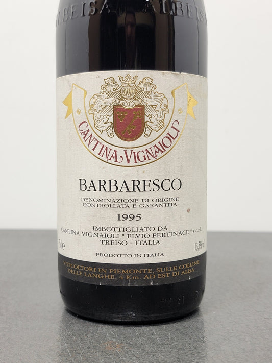 Barbaresco Cantina Vignaioli 1995  Elvio Pertinace bott..75 cl 13.5%