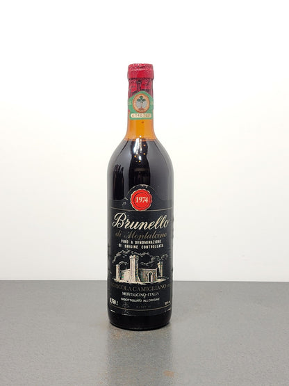 Camigliano Brunello Di Montalcino 1974 bott.75 cl 12.5%