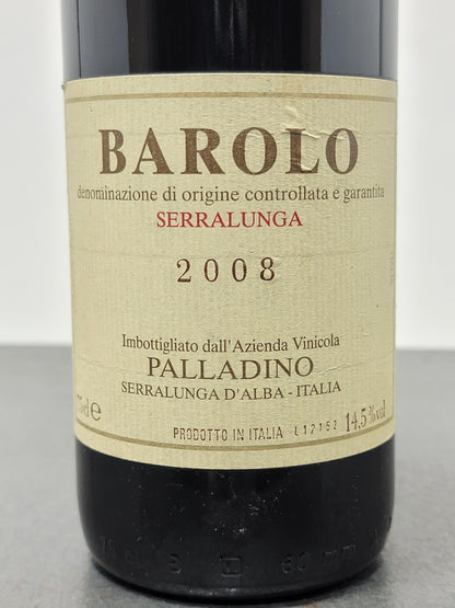 Barolo Palladino 2008 Serralunga D'alba bott.75 cl 14.5%