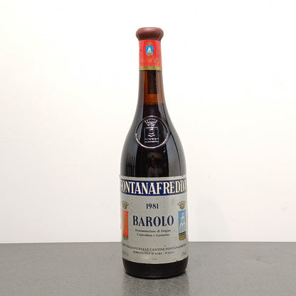 Barolo Fontanafredda 1981 Serralunga D'Alba 75 cl 13%