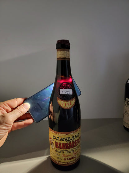 Barbaresco Damilano Canubio 1962 Vigneti Tenuta Canubio bott.72 cl 13%