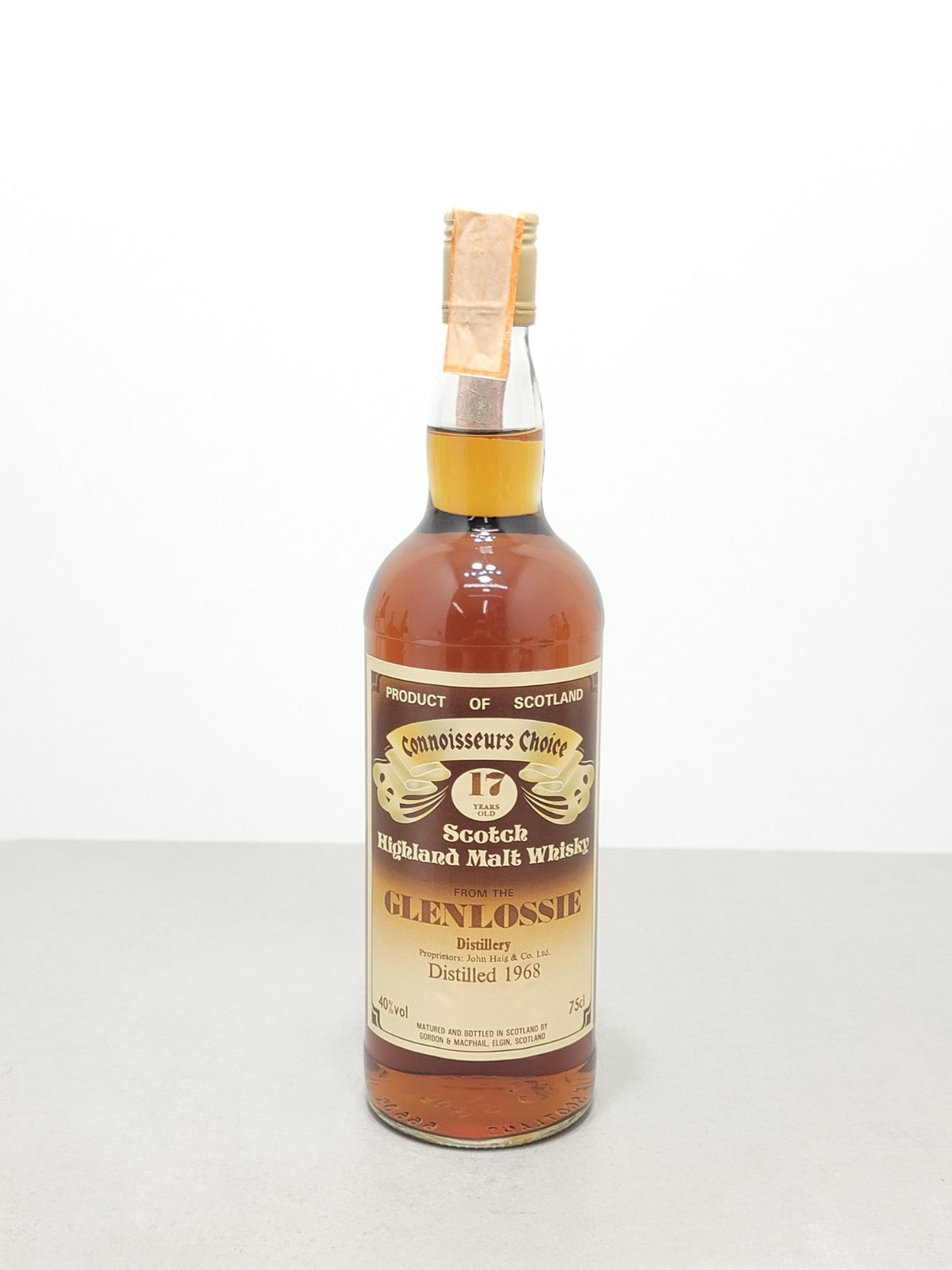 Whisky Glenlossie 17 years 1968 Connoisseurs Choice Gordon&Macphail 75 cl 40%