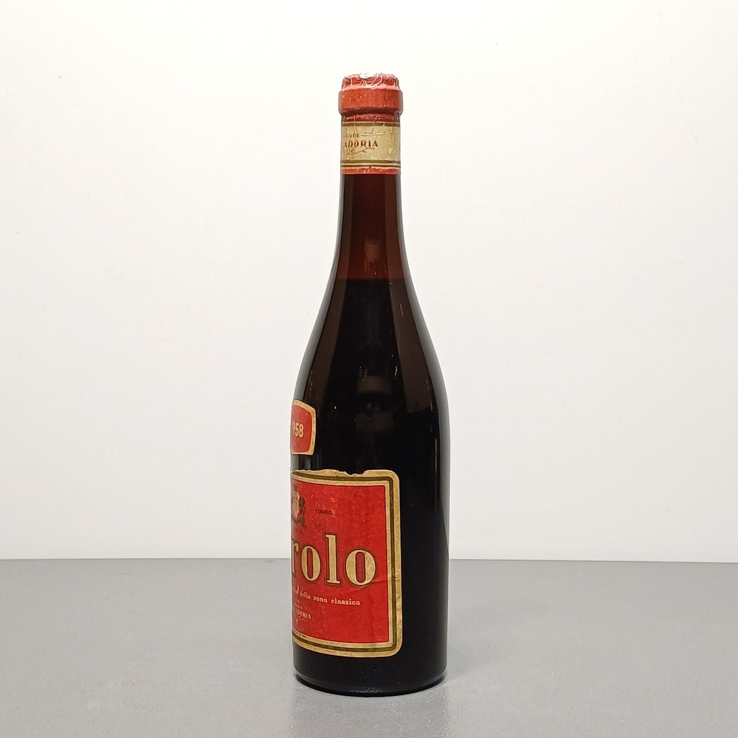 Barolo 1958 Marchese Villadoria Serralunga D'alba bott 72 cl 13.5%