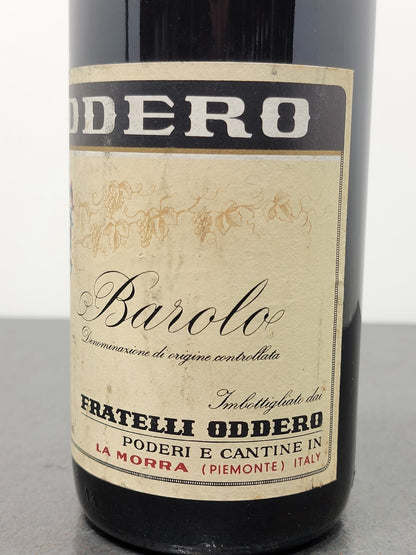 Barolo Oddero 1979 La Morra bott.75 cl 13.5%