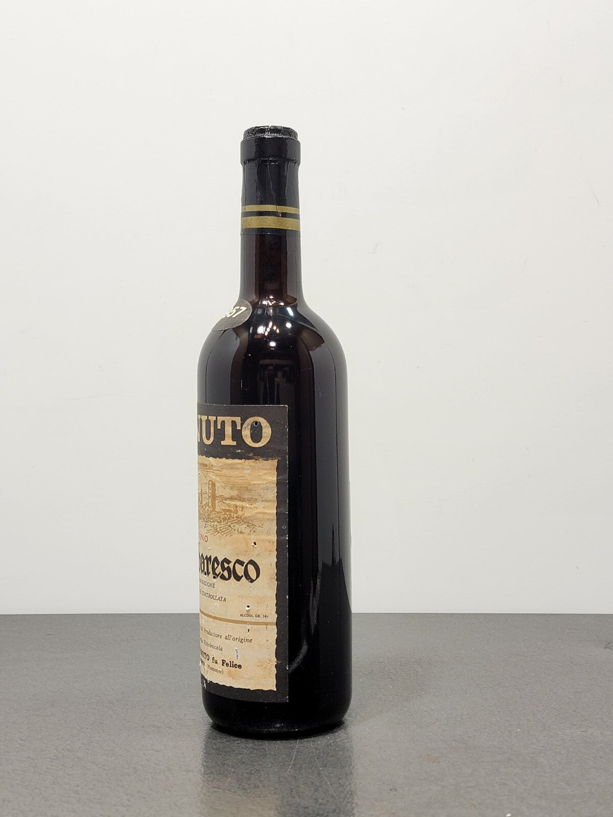 Barbaresco Minuto 1957 bott. 72 cl 13%