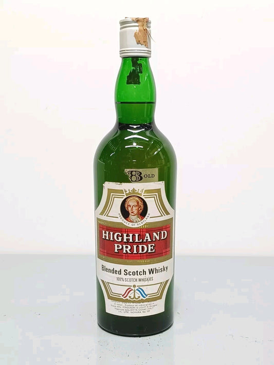 Whisky Highland Pride 8 years Blended Scotch Whisky anni 60 bott.75 cl