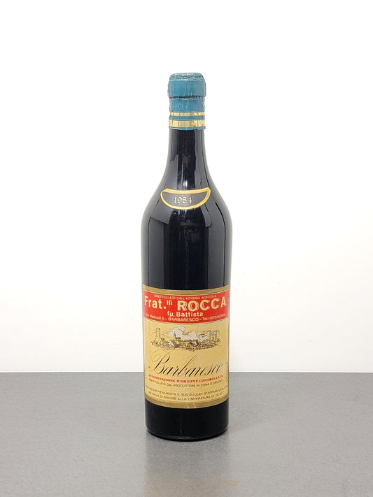 Barbaresco Fratelli Rocca Fu Battista 1984 bott. 75 cl 13.5%