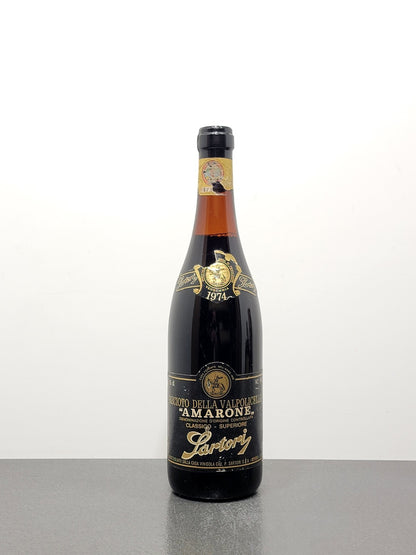 Amarone Sartori 1974  Recioto Della Valpolicella bott. 75 cl 14.%