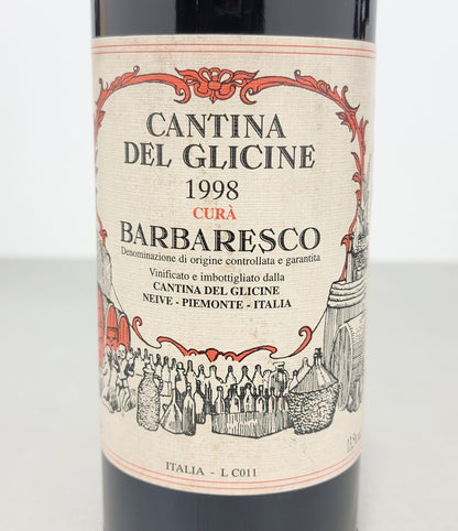 Barbaresco Curra 1998 Cantina Del Glicine Neive bott.. 75 cl 13,5%