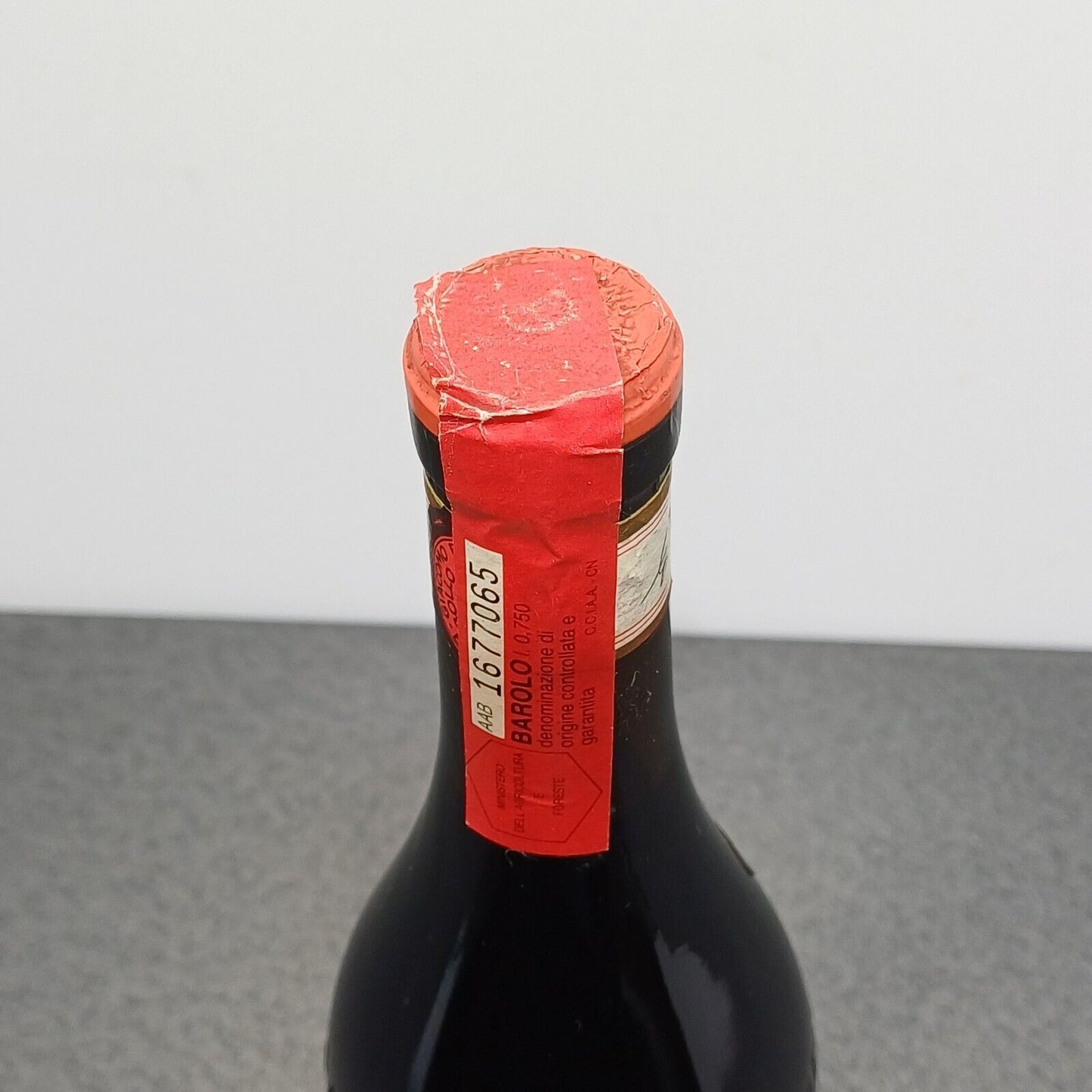 Barolo Borgogno 1980 Riserva bott.75 cl 13.5%