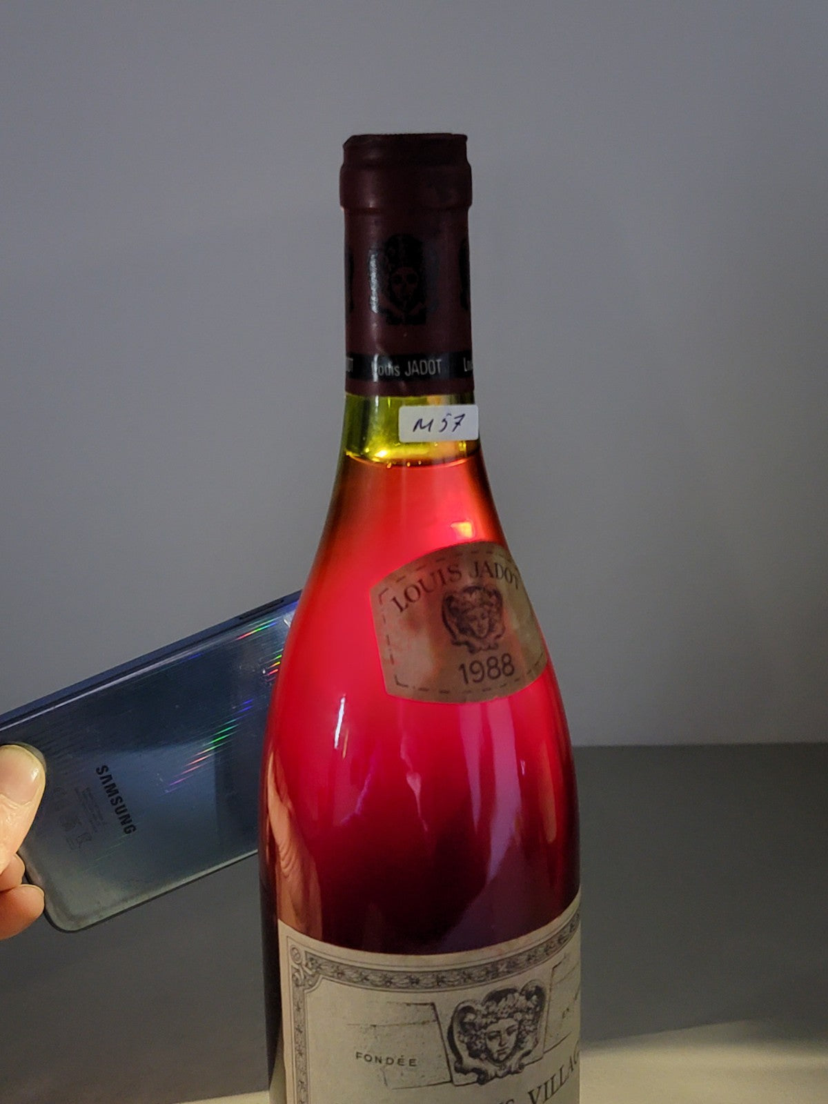 Beaujolais Villages Louis Jadot 1988 bott. 75 cl 12.9%
