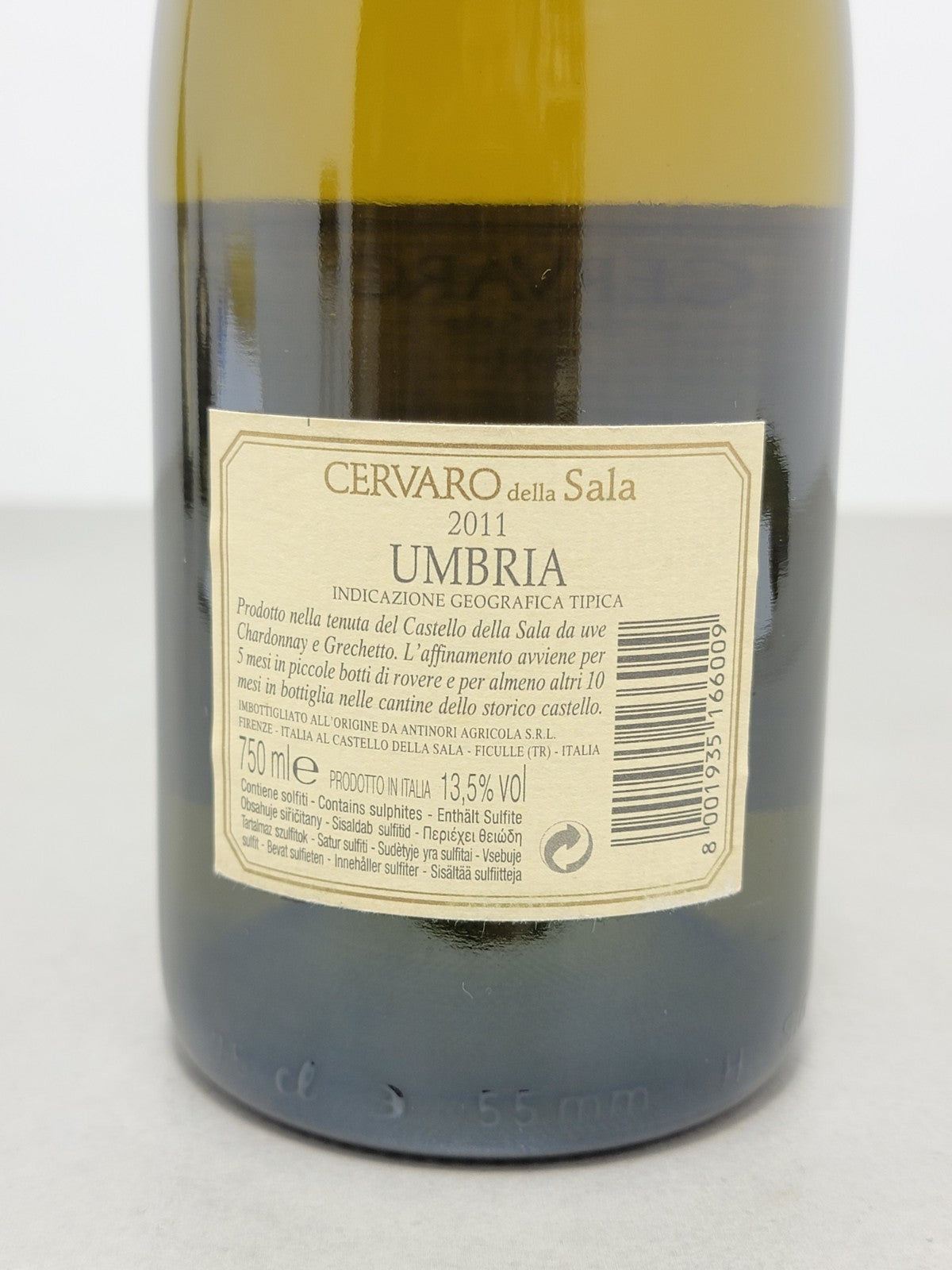 Cervaro della Sala 2011 Marchesi Antinori Castello Della Sala bott. 75 cl 13,5%