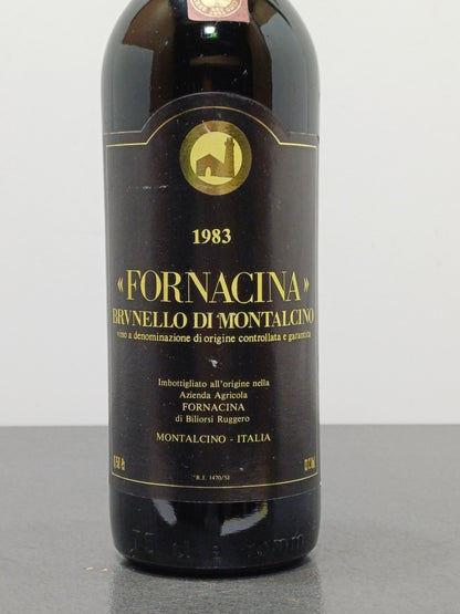 Fornacina 1983 Brunello Di Montalcino Biliorsi Ruggero bott.75 cl 13%