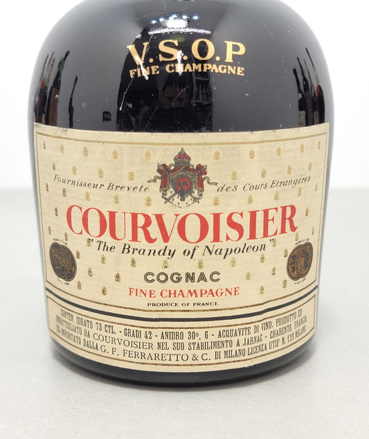 Cognac Courvoisier 1950s Fine Champagne V.S.O.P Napoleon bott.73 cl 42%