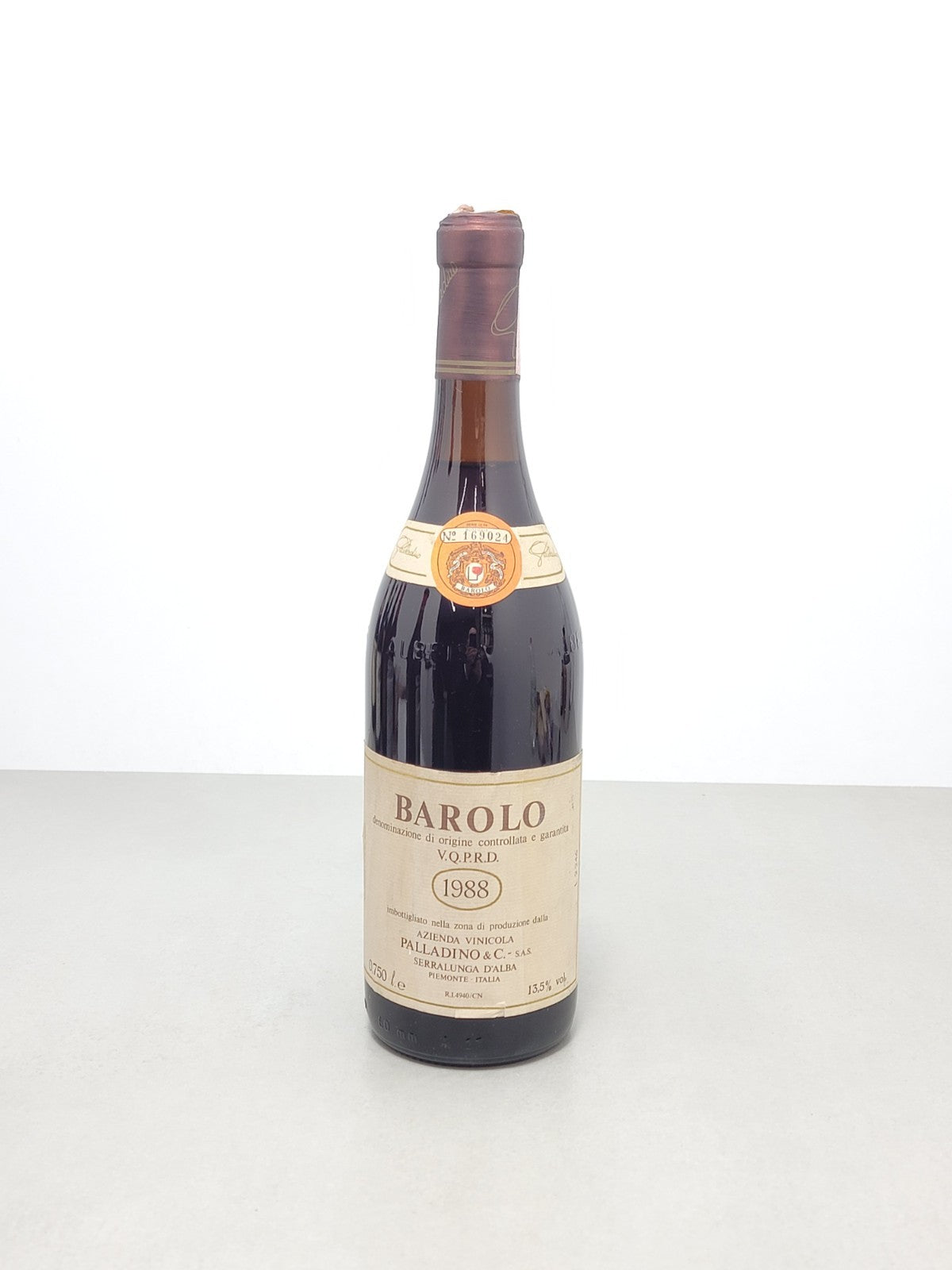 Barolo Palladino 1988 Serralunga D'alba bott.75 cl 13%