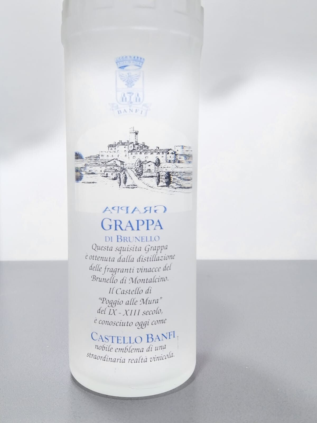 Grappa di Brunello Banfi Anni 2000