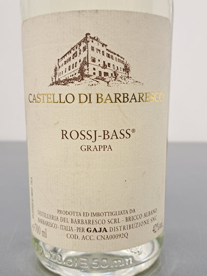 Grappa di Barbaresco Gaja Rossj-Bass. Bot. 0,70 Cl