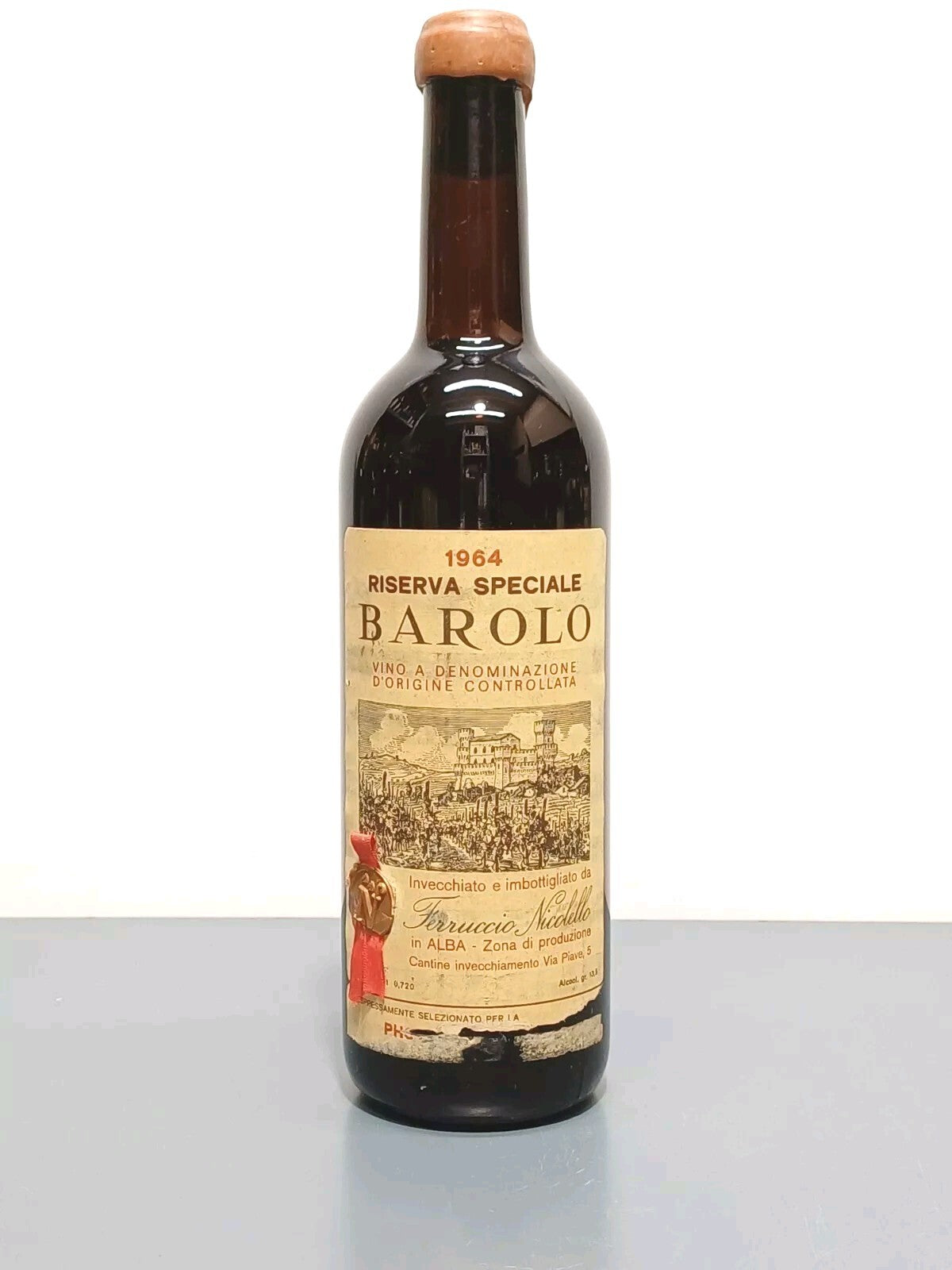 Barolo 1964 Ferruccio Nicolello  Riserva Speciale bott..72 cl