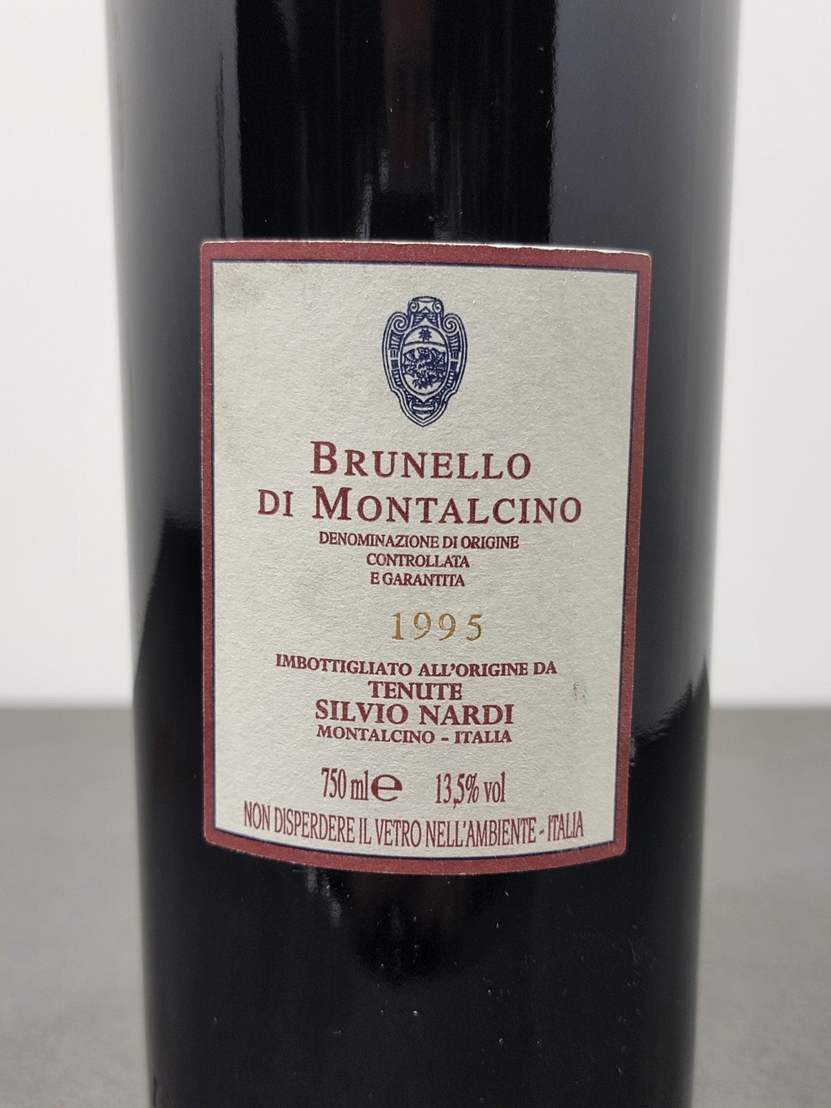 Brunello Di Montalcino Nardi 1995 bott.75 cl 13.5%
